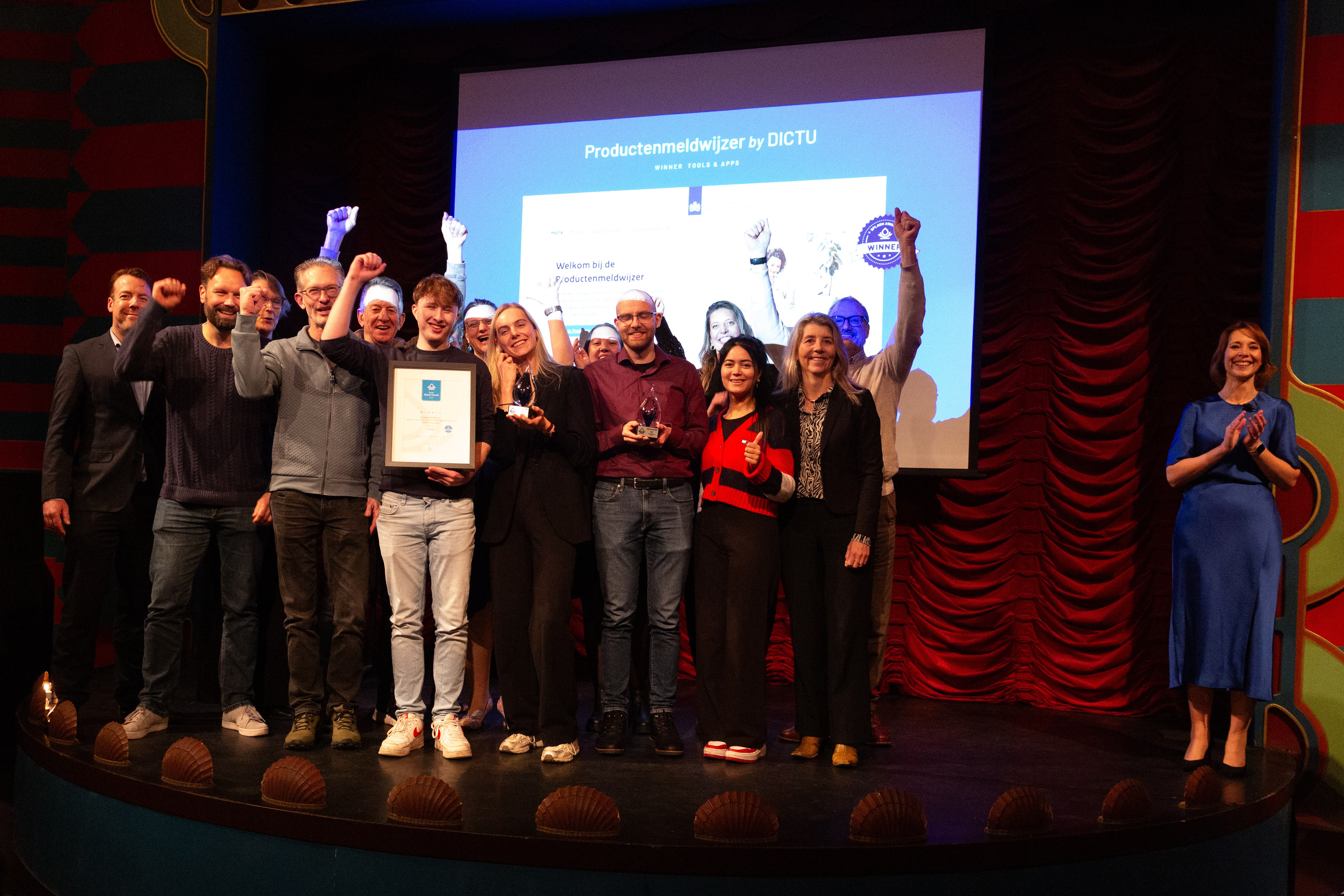 team dat productenmeldwijzer ontwikkeld heeft