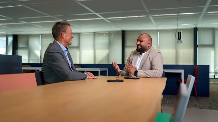 Rob Stolk en Jaser Mohammad