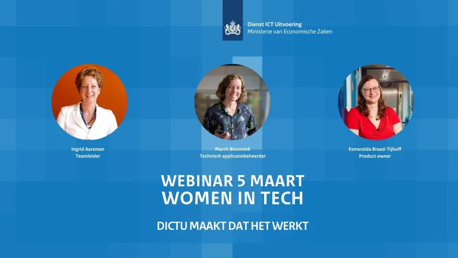 Drie vrouwen, aankondiging lunch webinar